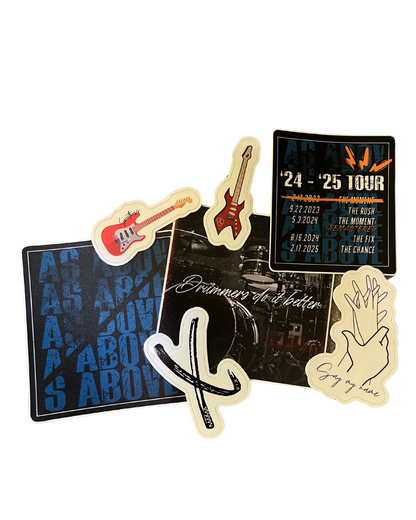 As Above sticker pack