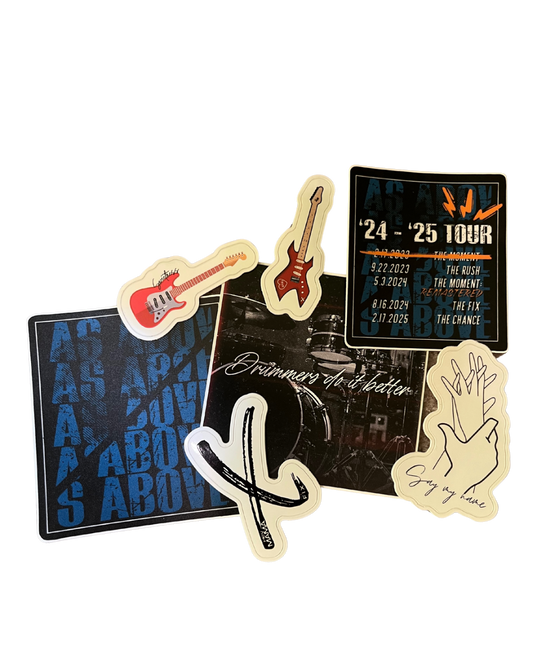 As Above sticker pack
